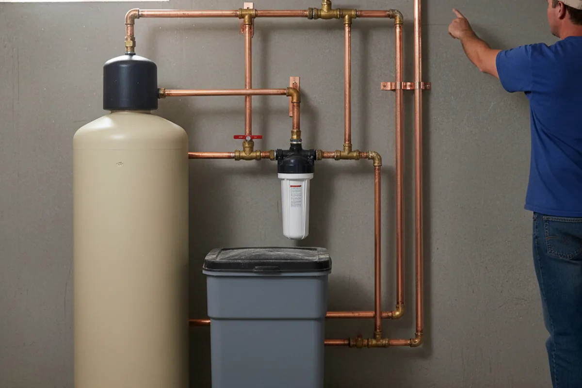 Whole-house water treatment system installed in Mulvane